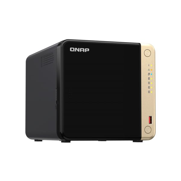 QNAP TS-464-4G data-opslag-server NAS Tower Ethernet LAN Zwart (TS-464-4G)