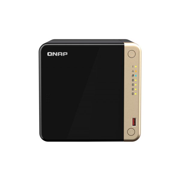 QNAP TS-464-4G data-opslag-server NAS Tower Ethernet LAN Zwart (TS-464-4G)
