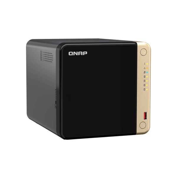 QNAP TS-464 NAS Tower Intel® Celeron® N5095 8 GB DDR4 0 TB QNAP QTS Zwart (TS-464-8G) QNAP TS-464 NAS Tower Intel® Celeron® N5095 8 GB DDR4 0 TB QNAP QTS Zwart (TS-464-8G)