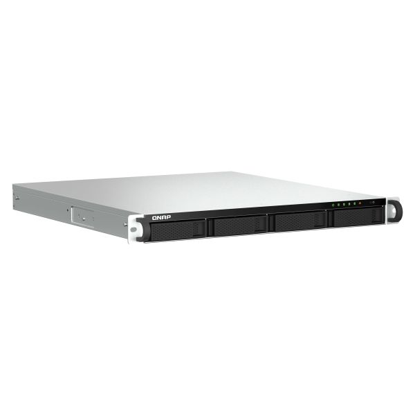 QNAP TS-464U-RP NAS Rack (1U) Intel® Celeron® N5095 8 GB DDR4 0 TB QNAP Turbo System Aluminium, Zwart (TS-464U-RP-8G) QNAP TS-464U-RP NAS Rack (1U) Intel® Celeron® N5095 8 GB DDR4 0 TB QNAP Turbo System Aluminium, Zwart (TS-464U-RP-8G)