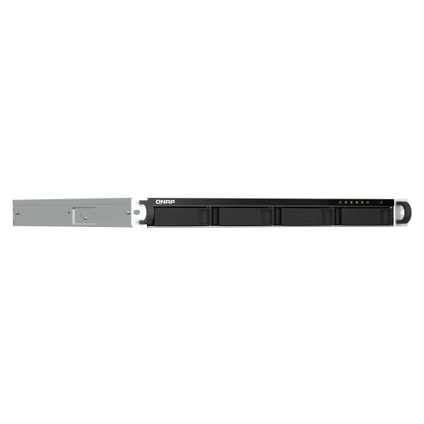 QNAP TS-464U-RP NAS Rack (1U) Intel® Celeron® N5095 8 GB DDR4 0 TB QNAP Turbo System Aluminium, Zwart (TS-464U-RP-8G) QNAP TS-464U-RP NAS Rack (1U) Intel® Celeron® N5095 8 GB DDR4 0 TB QNAP Turbo System Aluminium, Zwart (TS-464U-RP-8G)