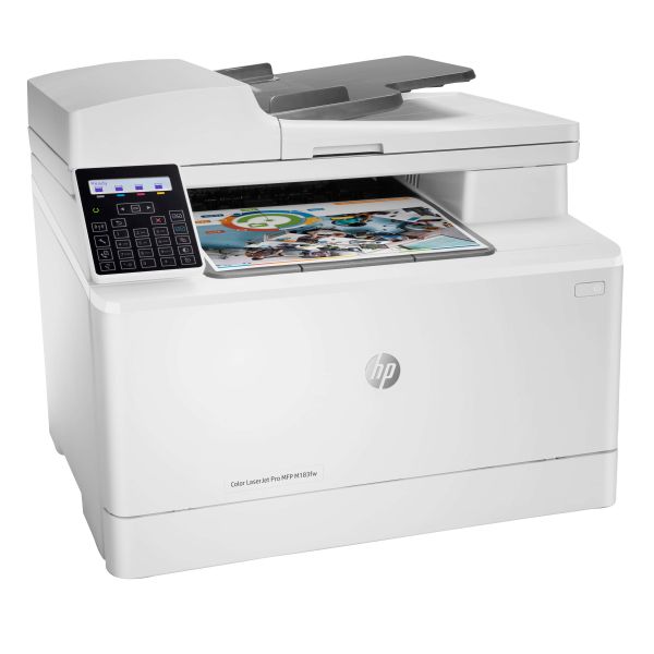 HP LaserJet Pro M183fw Draadloos Multifunction Kleur Printer, Kopieerapparaat, scanner; dubbelzijdig (7KW56A)
