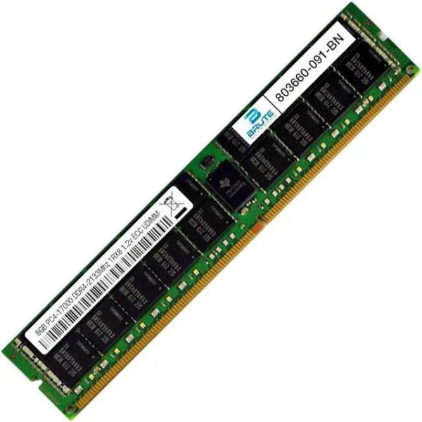 HP 8GB 1Rx8 PC4-2133P-E RDIMM Refurbished (803660-091-RFB)
