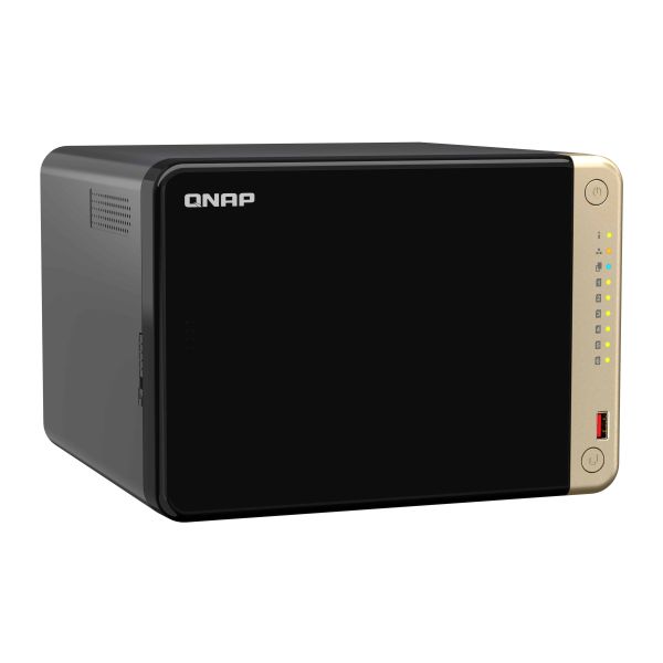 QNAP TS-664 NAS Tower Intel® Celeron® N5095 8 GB DDR4 0 TB QNAP QTS Zwart, Brons (TS-664-8G) QNAP TS-664 NAS Tower Intel® Celeron® N5095 8 GB DDR4 0 TB QNAP QTS Zwart, Brons (TS-664-8G)