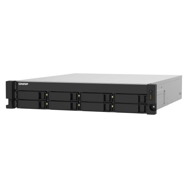 QNAP TS-832PXU NAS Rack (2U) Annapurna Labs AL324 4 GB DDR4 0 TB QNAP Turbo System Aluminium, Zwart (TS-832PXU-4G) QNAP TS-832PXU NAS Rack (2U) Annapurna Labs AL324 4 GB DDR4 0 TB QNAP Turbo System Aluminium, Zwart (TS-832PXU-4G)
