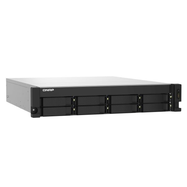 QNAP TS-832PXU-RP NAS Rack (2U) Ethernet LAN Zwart AL324 (TS-832PXU-RP-4G)
