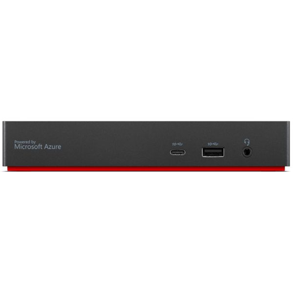 Lenovo 40B20135DK laptop dock & poortreplicator Bedraad USB 3.2 Gen 1 (3.1 Gen 1) Type-C Zwart (40B20135DK)