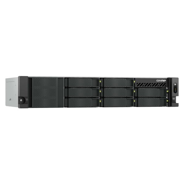 QNAP TS-855EU-RP NAS Rack (2U) Intel Atom® C5125 8 GB DDR4 0 TB QuTS hero Zwart (TS-855EU-8G) QNAP TS-855EU-RP NAS Rack (2U) Intel Atom® C5125 8 GB DDR4 0 TB QuTS hero Zwart (TS-855EU-8G)