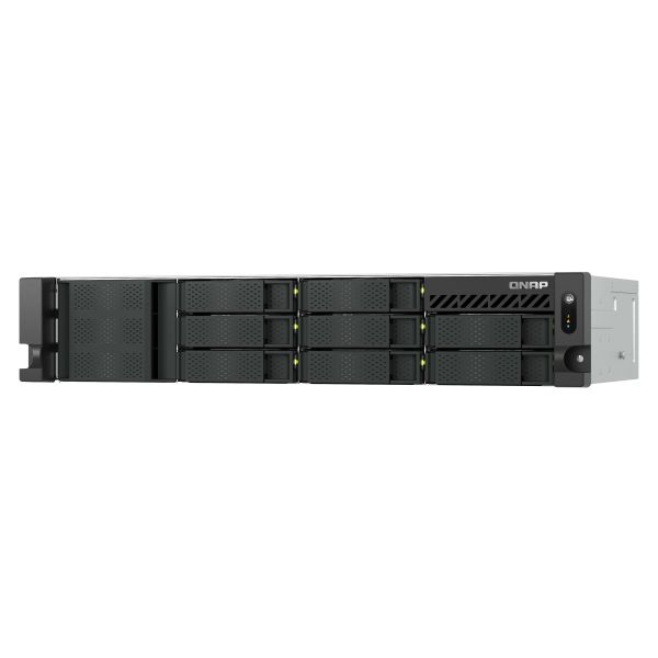 QNAP TS-855EU-8G data-opslag-server NAS Rack (2U) Intel Atom® C5125 8 GB DDR4 0 TB QuTS hero Zwart (TS-855EU-RP-8G) QNAP TS-855EU-8G data-opslag-server NAS Rack (2U) Intel Atom® C5125 8 GB DDR4 0 TB QuTS hero Zwart (TS-855EU-RP-8G)