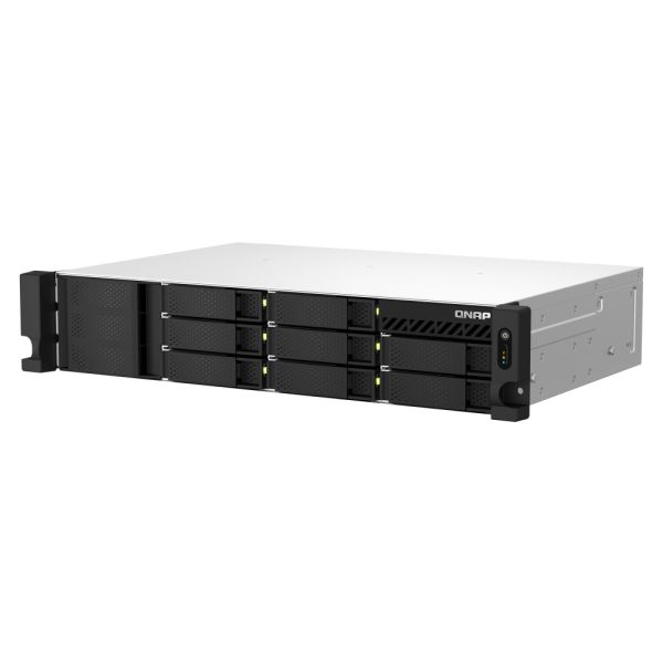 QNAP TS-864EU-8G data-opslag-server NAS Rack (2U) Ethernet LAN Zwart (TS-864EU-8G)