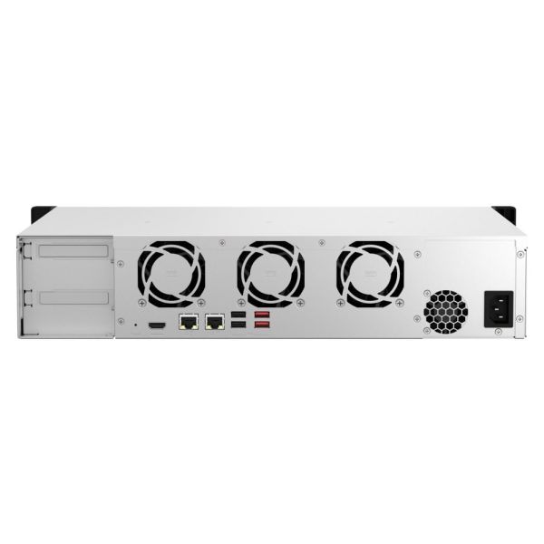 QNAP TS-864EU-8G data-opslag-server NAS Rack (2U) Ethernet LAN Zwart (TS-864EU-8G)