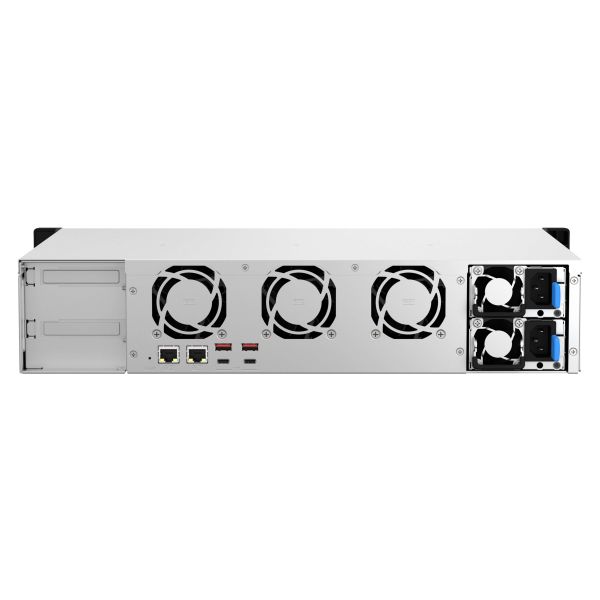 QNAP TS-873AeU-RP NAS Rack (2U) Ryzen Embedded V1500B 4 GB DDR4 0 TB QuTS hero Zwart (TS-873AEU-RP-4G) QNAP TS-873AeU-RP NAS Rack (2U) Ryzen Embedded V1500B 4 GB DDR4 0 TB QuTS hero Zwart (TS-873AEU-RP-4G)