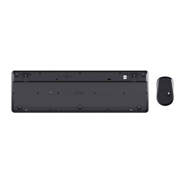 Trust Ody V2 Draadloze toetsenbord + muis set – Draadloze toetsenbord‑ en muisset – QWERTY – Zwart (25018)