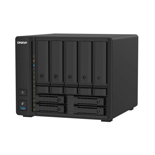 QNAP TS-932PX NAS Tower Annapurna Labs Alpine AL-324 4 GB DDR4 0 TB QNAP Turbo System Zwart (TS-932PX-4G) QNAP TS-932PX NAS Tower Annapurna Labs Alpine AL-324 4 GB DDR4 0 TB QNAP Turbo System Zwart (TS-932PX-4G)