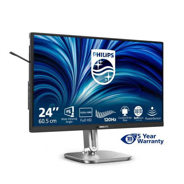 Philips 4000 series 24B2N4200/00 computer monitor 60,5 cm (23.8") 1920 x 1080 Pixels Full HD LCD Grijs (24B2N4200)