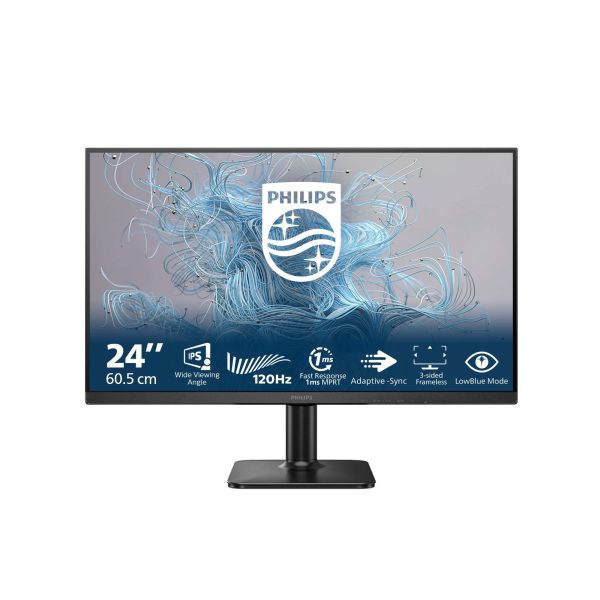Philips 1000 series 24E2N1110/00 computer monitor 60,5 cm (23.8") 1920 x 1080 Pixels Full HD LCD Zwart (24E2N1110)