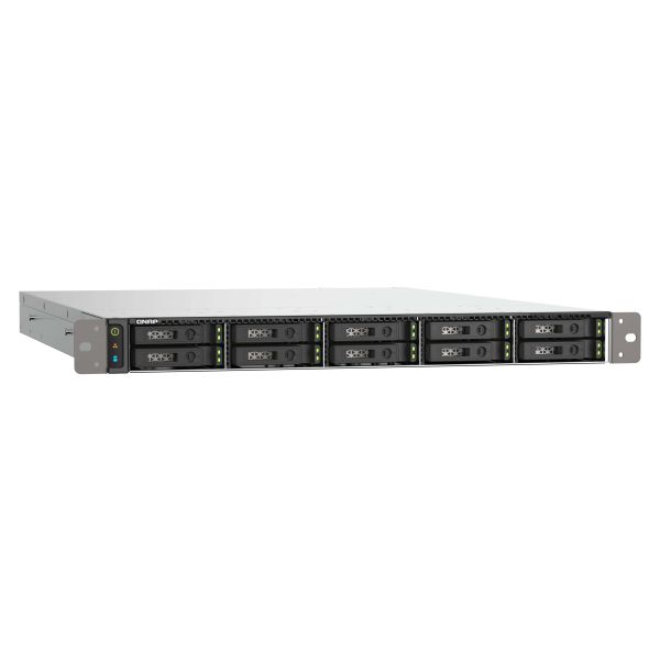 QNAP TS-h1090FU NAS Rack (1U) EPYC 7302P 256 GB DDR4 0 TB QuTS hero Zwart, Grijs (TS-H1090FU-7302P-256G) QNAP TS-h1090FU NAS Rack (1U) EPYC 7302P 256 GB DDR4 0 TB QuTS hero Zwart, Grijs (TS-H1090FU-7302P-256G)