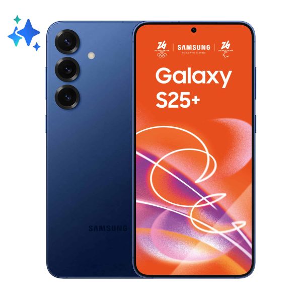 Samsung Galaxy S25+ 17 cm (6.7") Dual SIM Android 15 5G USB Type-C 12 GB 256 GB 4900 mAh Marineblauw (SM-S936BDBDEUE)