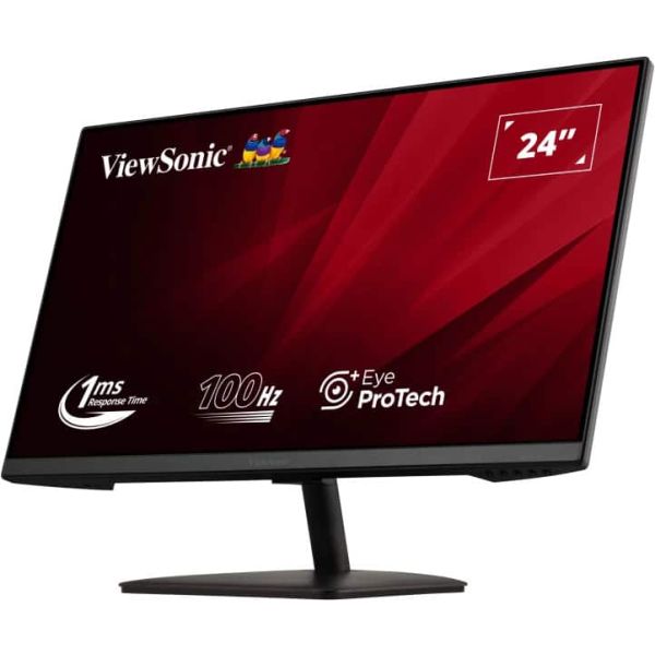 Viewsonic VA2408-MHDB computer monitor 61 cm (24") 1920 x 1080 Pixels Full HD LED Zwart (VA2408-MHDB)