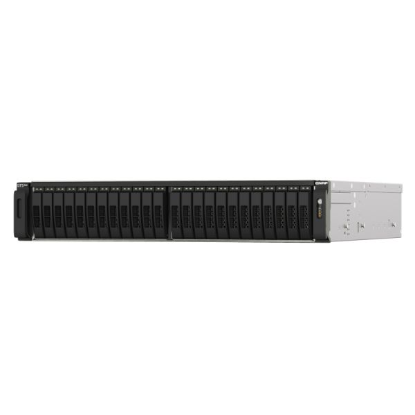 QNAP TS-h2490FU NAS Rack (2U) Ethernet LAN Zwart, Grijs 7302P (TS-H2490FU-7302P-256G)