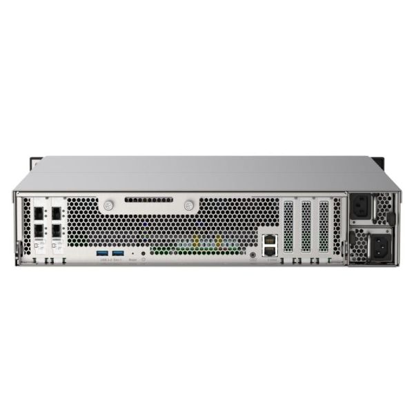 QNAP TS-h2490FU NAS Rack (2U) Ethernet LAN Zwart, Grijs 7302P (TS-H2490FU-7302P-256G)