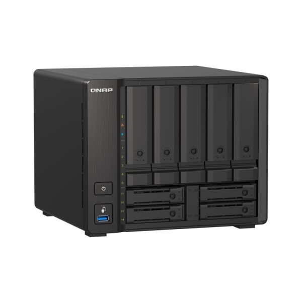 QNAP TS-H973AX NAS Tower Ethernet LAN Zwart V1500B (TS-H973AX-8G)