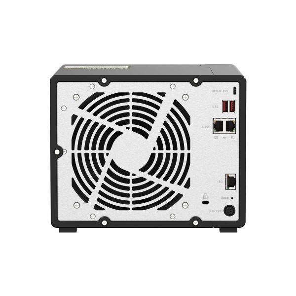 QNAP TS-H973AX NAS Tower Ryzen Embedded V1500B 8 GB DDR4 0 TB QuTS hero Zwart (TS-H973AX-8G)