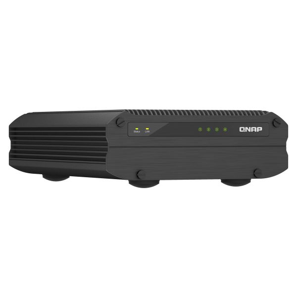 QNAP TS-I410X NAS Tower Intel Atom® x6425E 8 GB 0 TB QNAP QTS Zwart (TS-I410X-8G) QNAP TS-I410X NAS Tower Intel Atom® x6425E 8 GB 0 TB QNAP QTS Zwart (TS-I410X-8G)