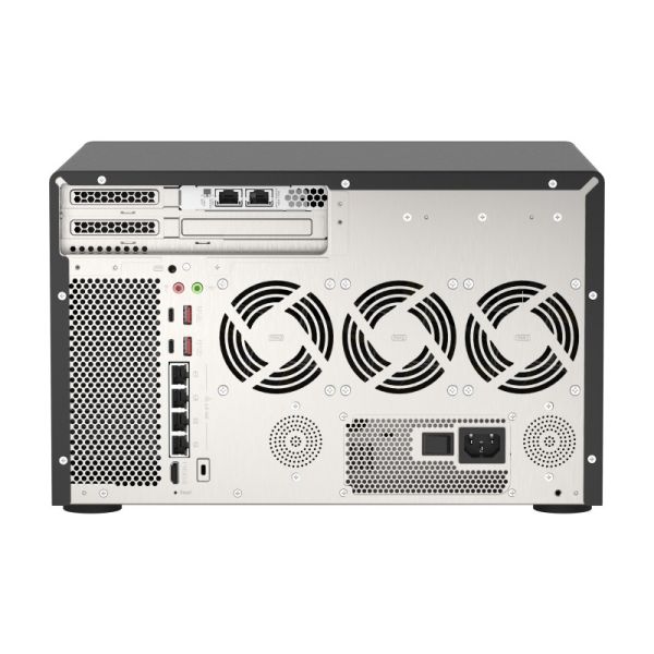 QNAP TVS-h1288X NAS Tower Ethernet LAN Zwart W-1250 (TVS-H1288X-W1250-16G)
