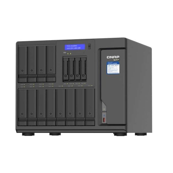 QNAP TVS-h1688X NAS Tower Ethernet LAN Zwart W-1250 (TVS-H1688X-W1250-32G)