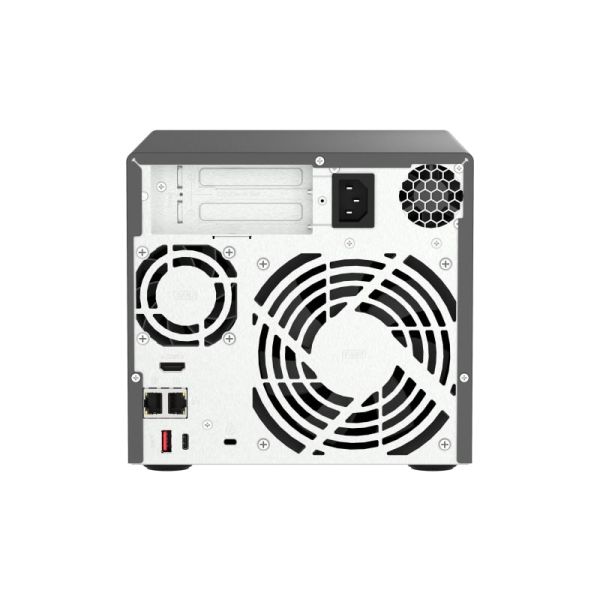QNAP TVS-H474 NAS Tower Ethernet LAN Zwart G7400 (TVS-H474-PT-8G)