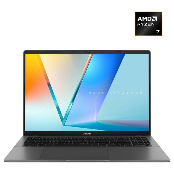 ASUS Vivobook S16 M3607GA-SH004W Copilot+ PC AMD Ryzen AI 7 445 Laptop 40,6 cm (16") WUXGA 32 GB DDR5-SDRAM 1 TB SSD Wi-Fi 6 (802.11ax) Windows 11 Home Nederlands Grijs (90NB17M1-M002A0)