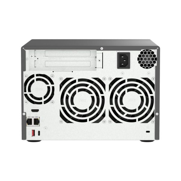 QNAP TVS-H674 NAS Tower Ethernet LAN Zwart i5-12400 (TVS-H674-I5-32G)