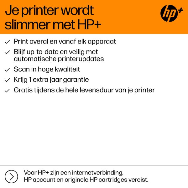 HP OfficeJet Pro 8125e Draadloos All-in-One Kleur Printer, Instant Ink; Dubbelzijdig printen (405U8B)