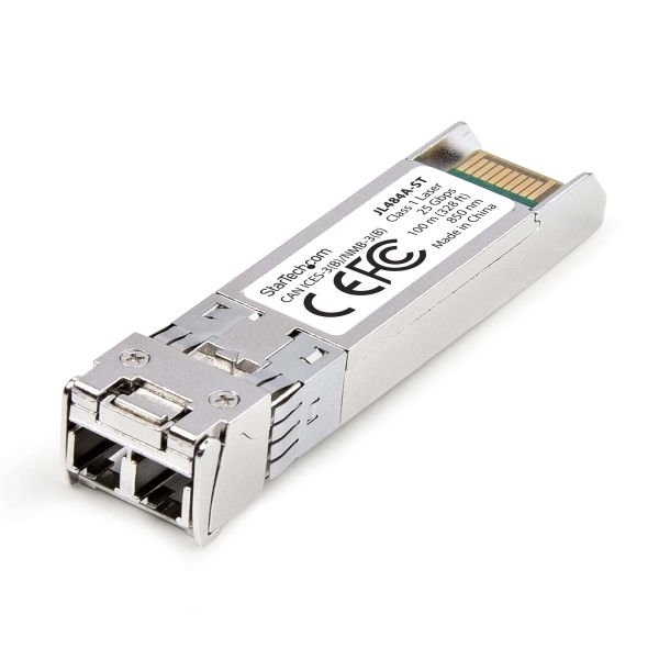 HP 25G SFP28 LC SR 100m MMF Transceiver (JL484A-RFB)
