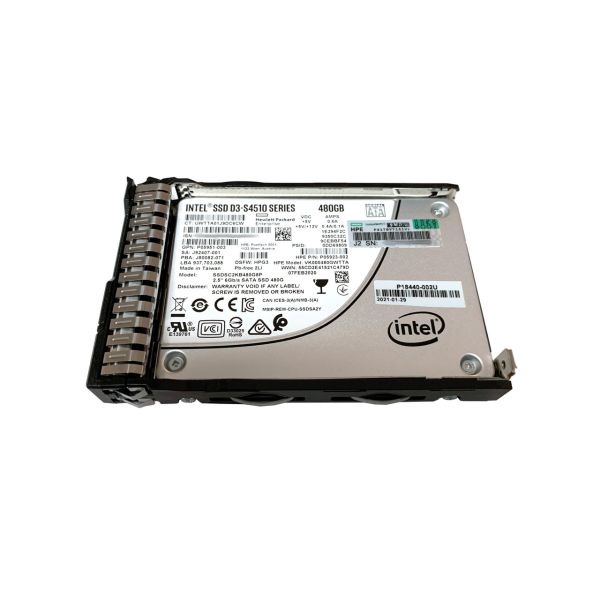 HP 480GB SATA RI SFF SC MV SSD (P18422-B21-RFB)