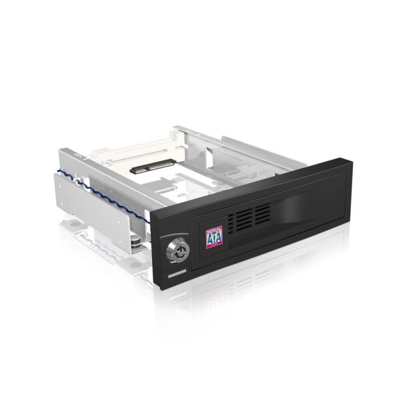 ICY BOX IB-168SK-B 13,3 cm (5.25") Carrierpaneel Zwart (IB-168SK-B)