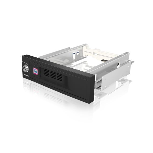 ICY BOX IB-168SK-B 13,3 cm (5.25") Carrierpaneel Zwart (IB-168SK-B)