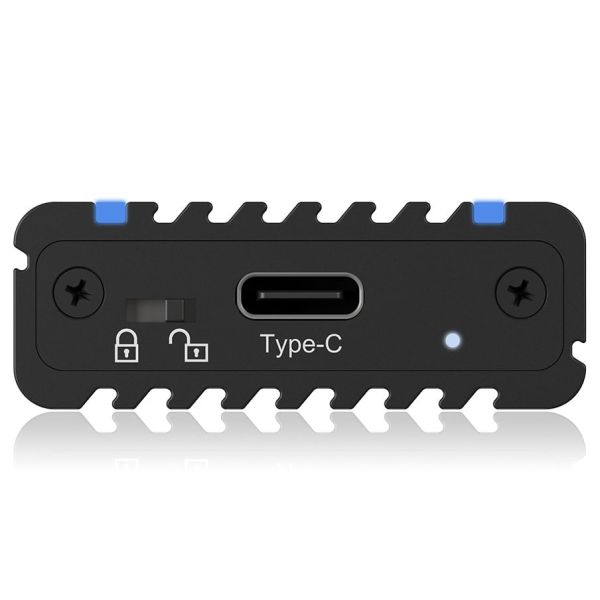 ICY BOX IB-1824ML-C31 SDD-behuizing Zwart M.2 (IB-1824ML-C31)