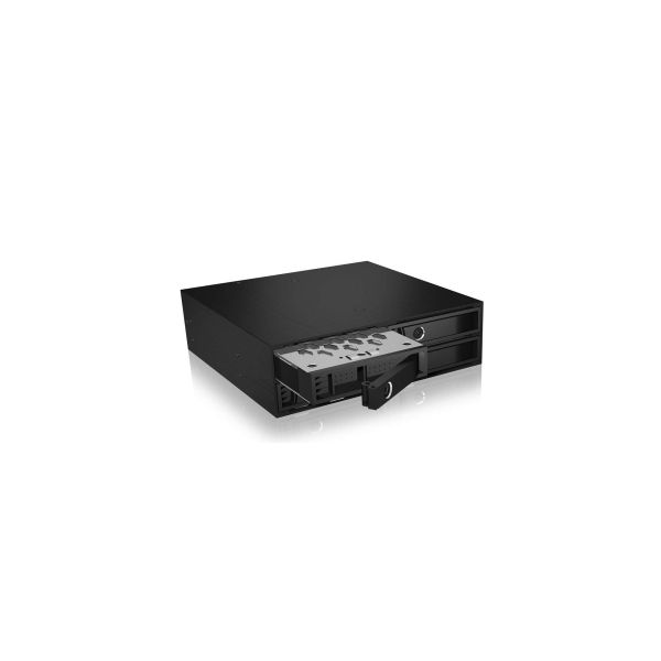 ICY BOX IB-2242SSK 13,3 cm (5.25") Opslagschijflade Zwart (IB-2242SSK)