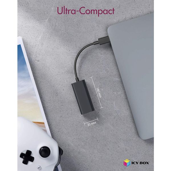 ICY BOX IB-AC501a Ethernet 1000 Mbit/s (IB-AC501A)