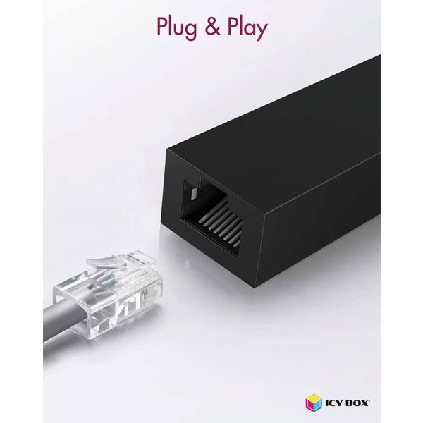 ICY BOX IB-AC501a Ethernet 1000 Mbit/s (IB-AC501A)