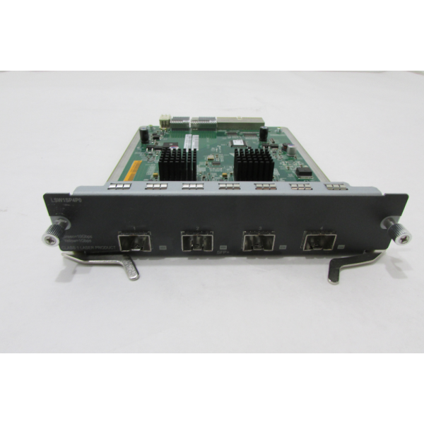 HP 5800 4-port 10GbE SFP+ Module - 10 Gigabit Ethernet - Fast Ethernet - Gigabit Ethernet - 10,100,1000,10000 Mbit/s - HP 5800 (JC091A)