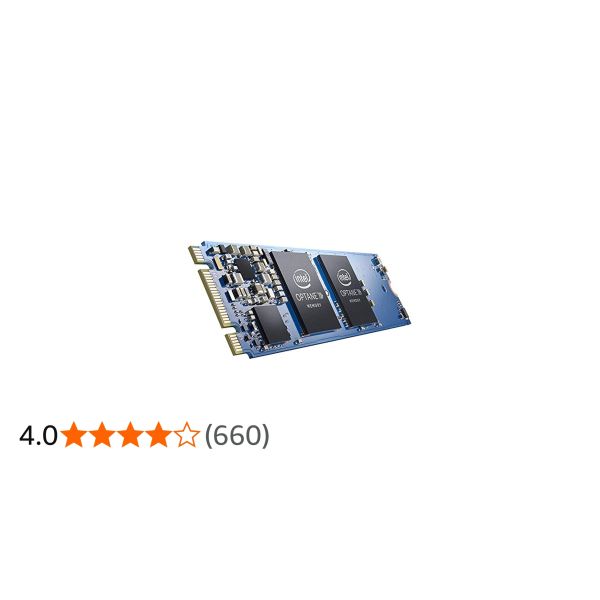 Intel Optane Memory SSD 16 GB M.2 Retail - 900 MB/s - 2x PCIe NVMe 3.0 - 3D XPoint (MEMPEK1W016GAXT) (MEMPEK1W016GAXT)