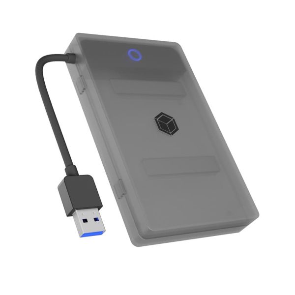 ICY BOX IB-AC603b-U3 HDD-/SSD-behuizing Antraciet, Zwart 2.5 (IB-AC603B-U3) ICY BOX IB-AC603b-U3 HDD-/SSD-behuizing Antraciet, Zwart 2.5 (IB-AC603B-U3)