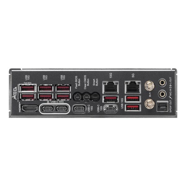 MSI MEG X870E ACE MAX moederbord AMD X870E Socket AM5 ATX (7E85-001R)