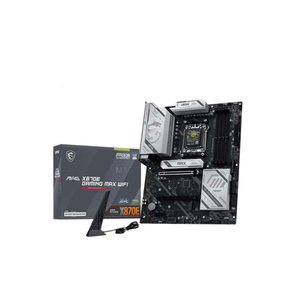 MSI MAG X870E GAMING MAX WIFI moederbord AMD X870E Socket AM5 ATX (7E86-001R)
