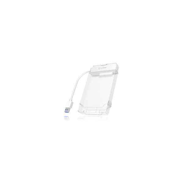 ICY BOX IB-AC703-U3 HDD-/SSD-behuizing Wit 2.5 (IB-AC703-U3) ICY BOX IB-AC703-U3 HDD-/SSD-behuizing Wit 2.5 (IB-AC703-U3)