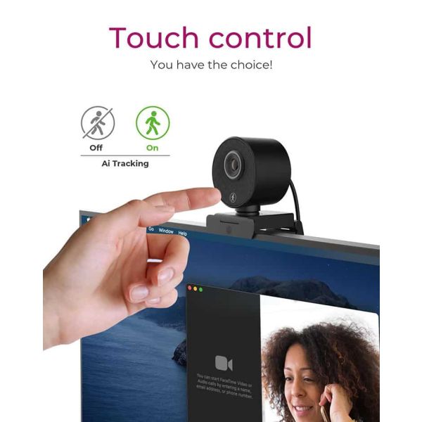 ICY BOX IB-CAM501-HD webcam 1920 x 1080 Pixels USB 2.0 Zwart (IB-CAM501-HD)