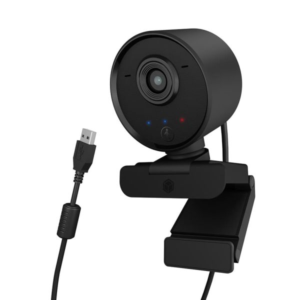 ICY BOX IB-CAM502-HD webcam 1920 x 1080 Pixels Zwart (IB-CAM502-HD)